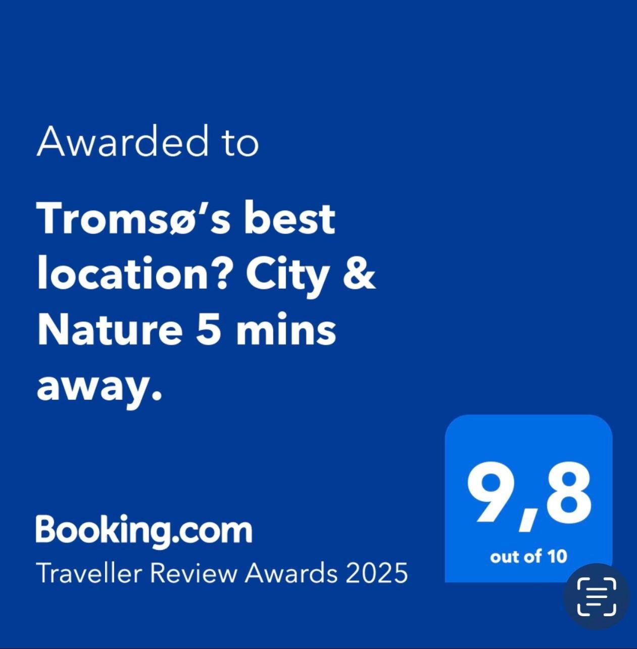 Tromso'S Best Location? City & Nature 5 Mins Away. Buitenkant foto